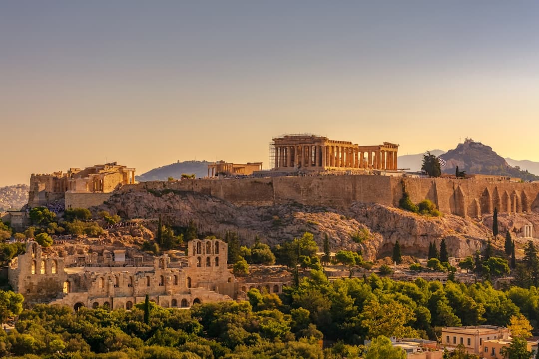 Athens — Capital — ancient meets city life