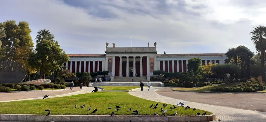 The bronze statue of Zeus or Poseidon poised to throw, in the National Archaeological Museum