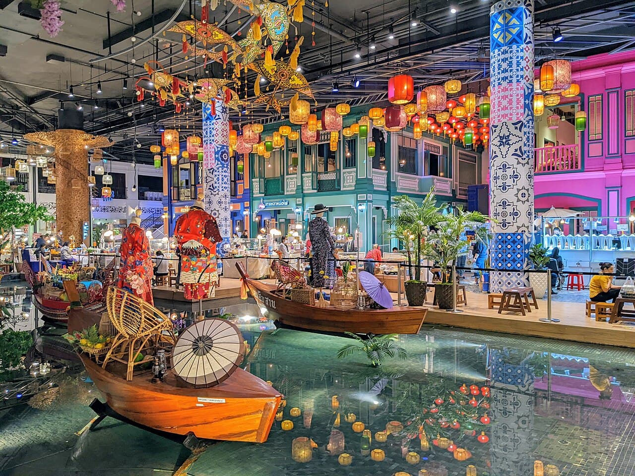 ICONSIAM mall on the Chao Phraya river, Bangkok