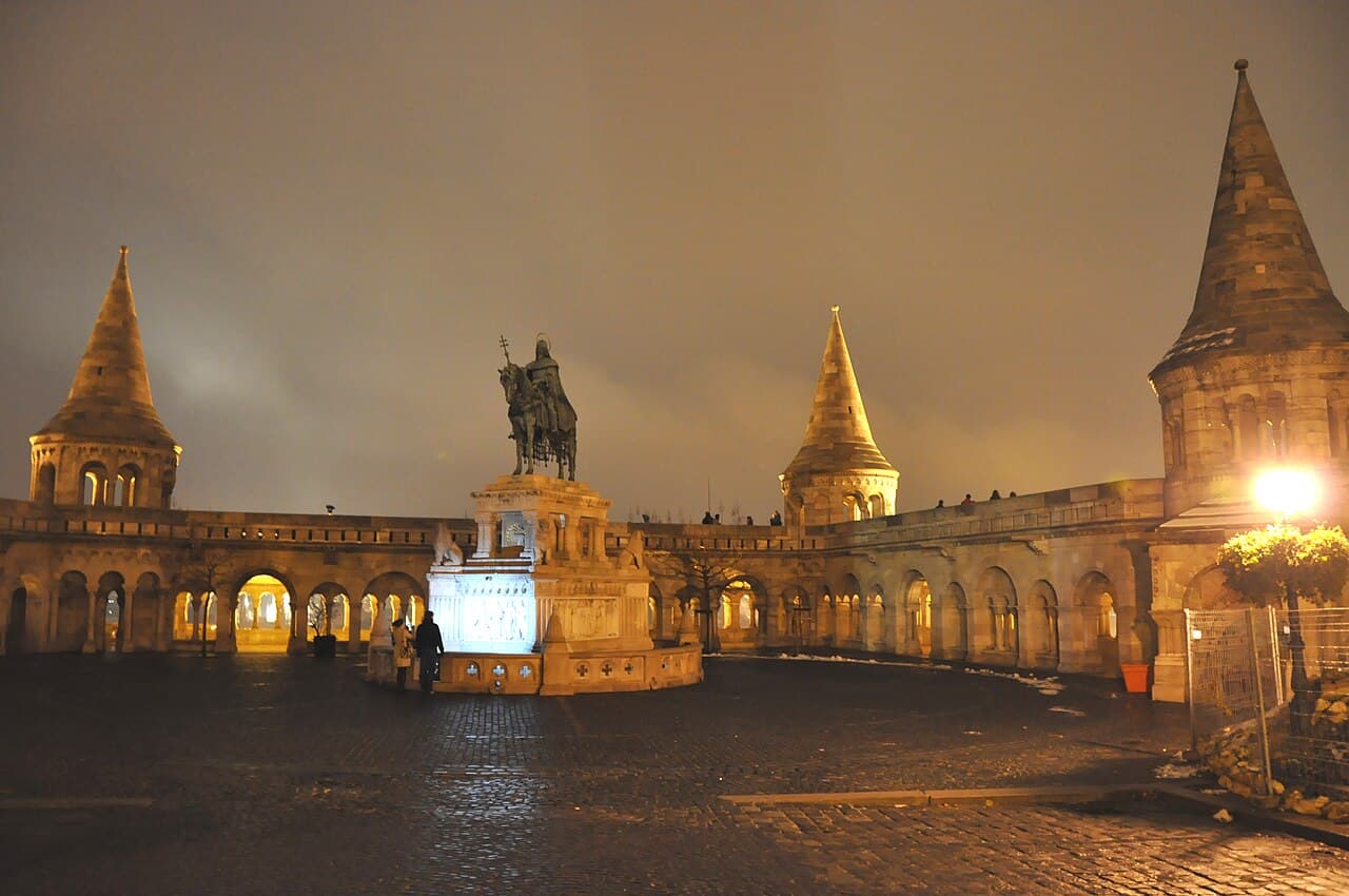Fisherman's Bastion on Castle Hill, Budapest
