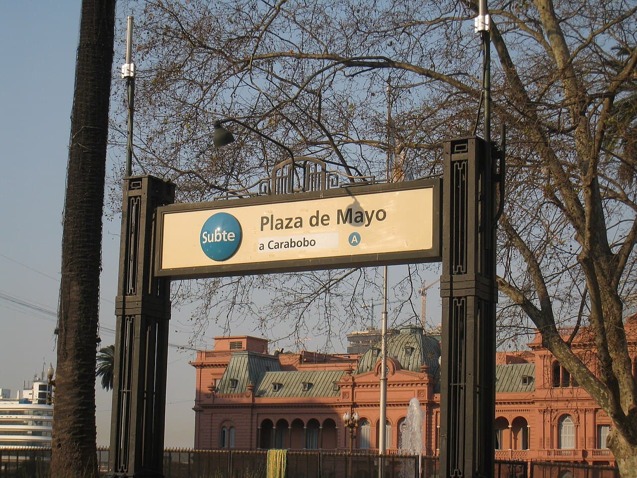 The Casa Rosada on Plaza de Mayo, Buenos Aires