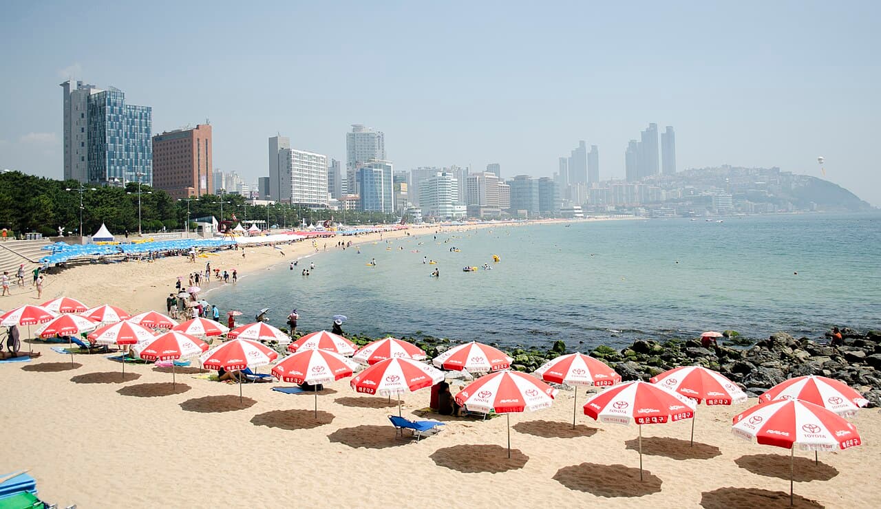 Haeundae Beach, Busan
