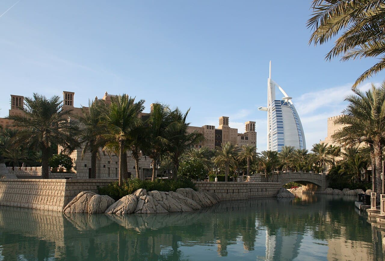 The Burj Al Arab hotel, Dubai