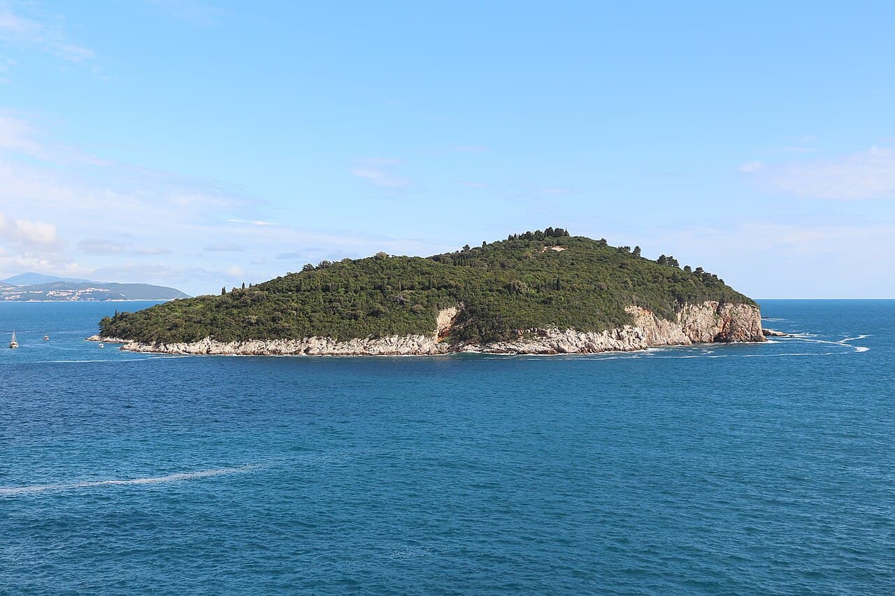 Lokrum Island off Dubrovnik