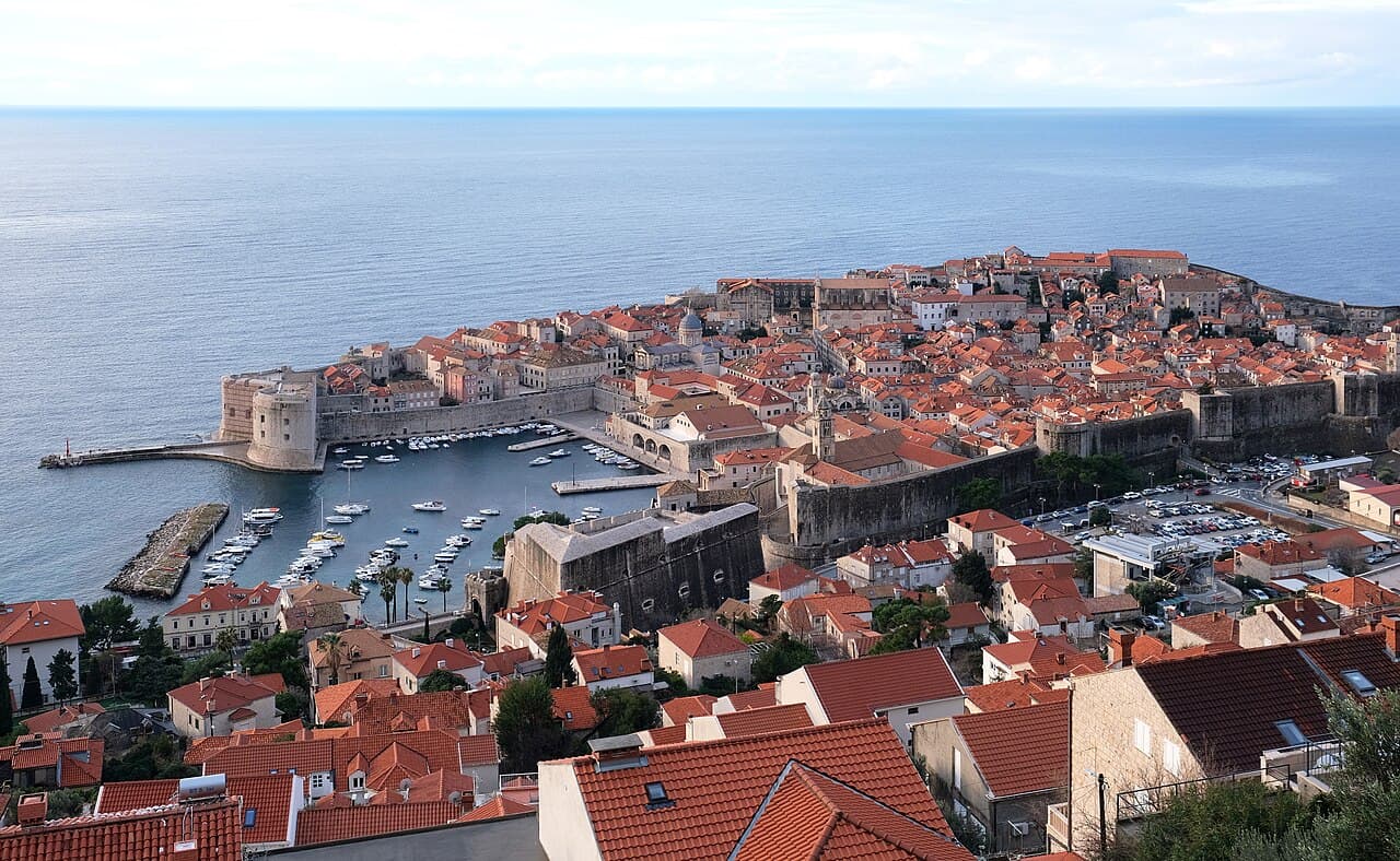Dubrovnik — The Pearl of the Adriatic — a walled marble city on the sea