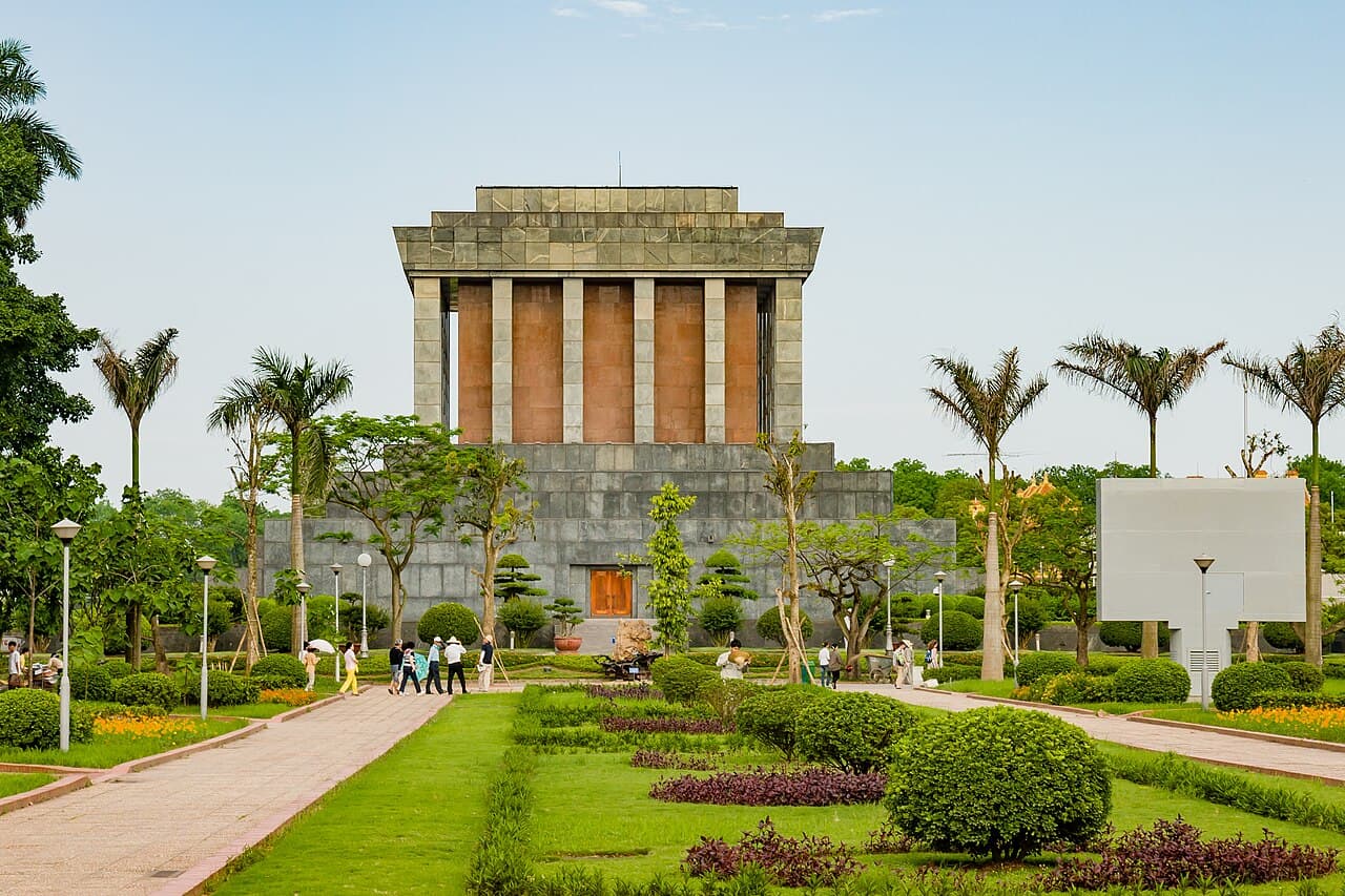 The Ho Chi Minh Mausoleum, Hanoi