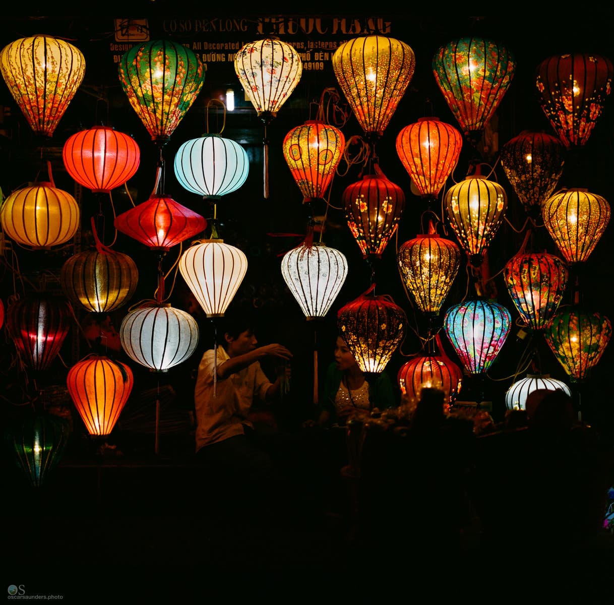 The lantern night market, Hoi An