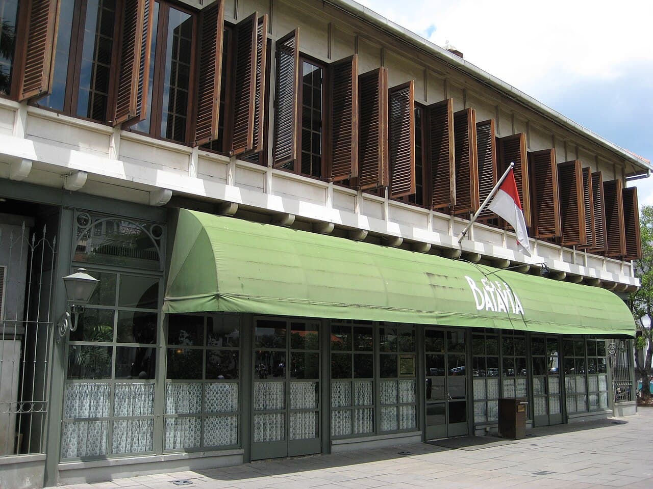 Café Batavia on Fatahillah Square, Jakarta