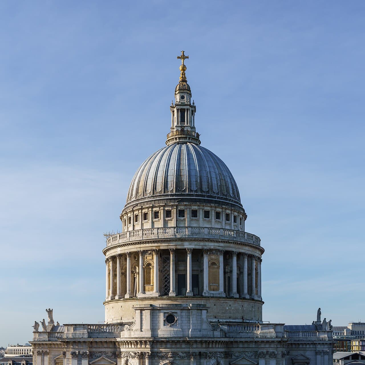 The dome of St Paul's Cathedral