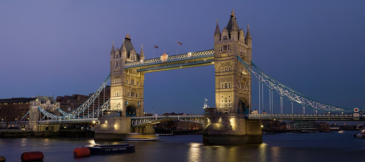 Tower Bridge over the River Thames