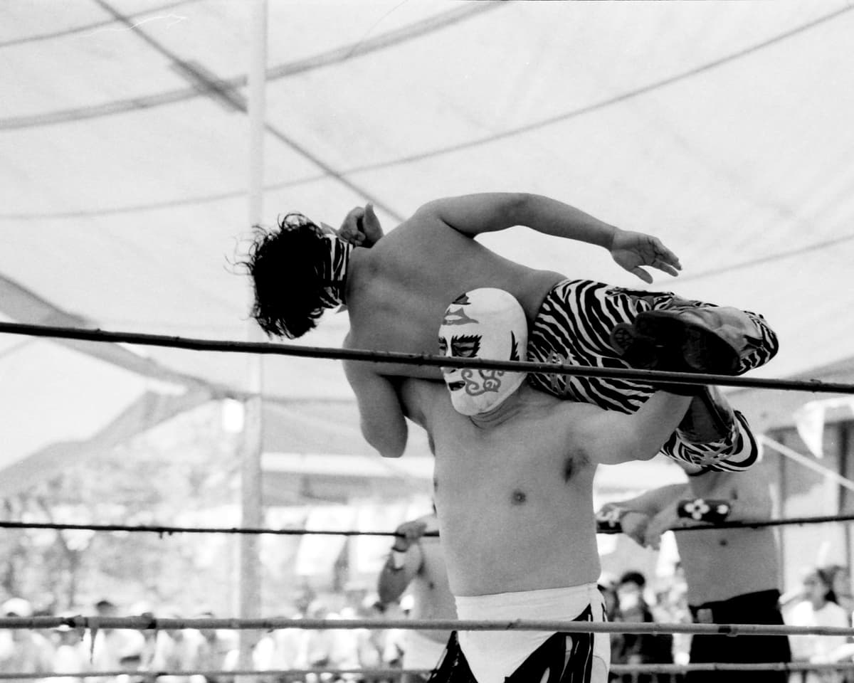 Lucha libre wrestling, Mexico City