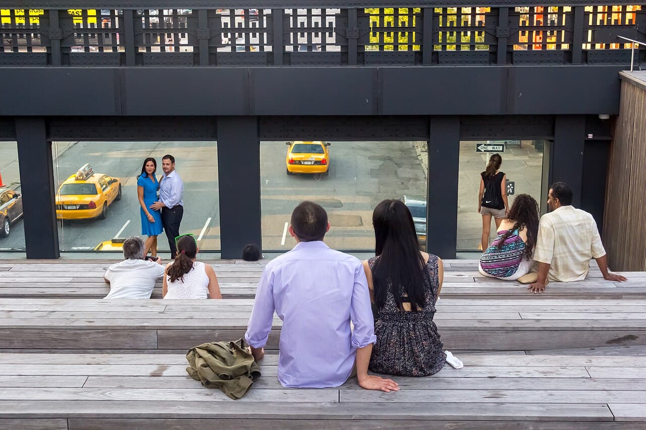 The High Line elevated park, New York