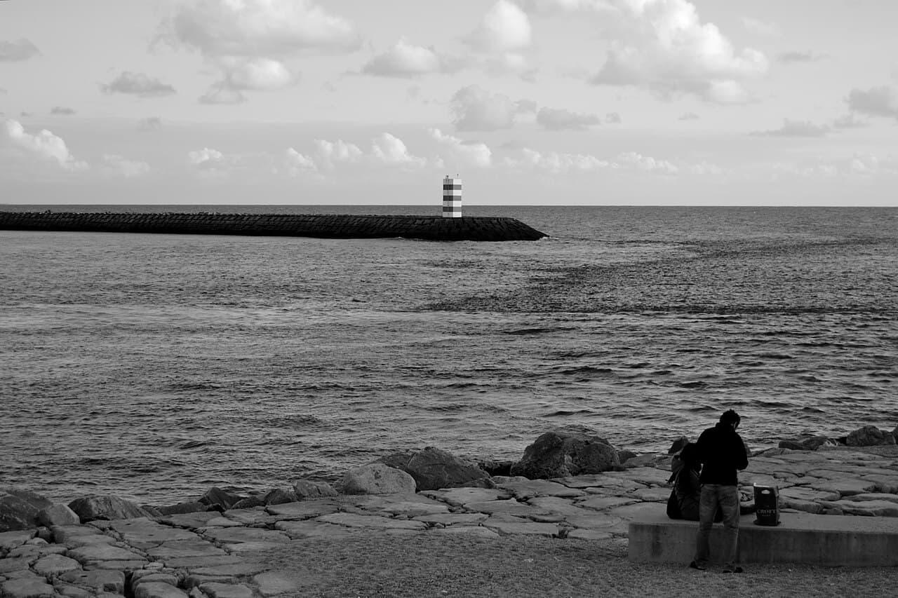 The seafront at Foz do Douro, Porto