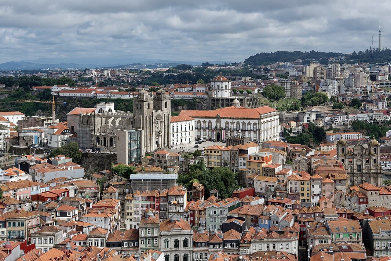 Porto Cathedral, the Sé, above the old town