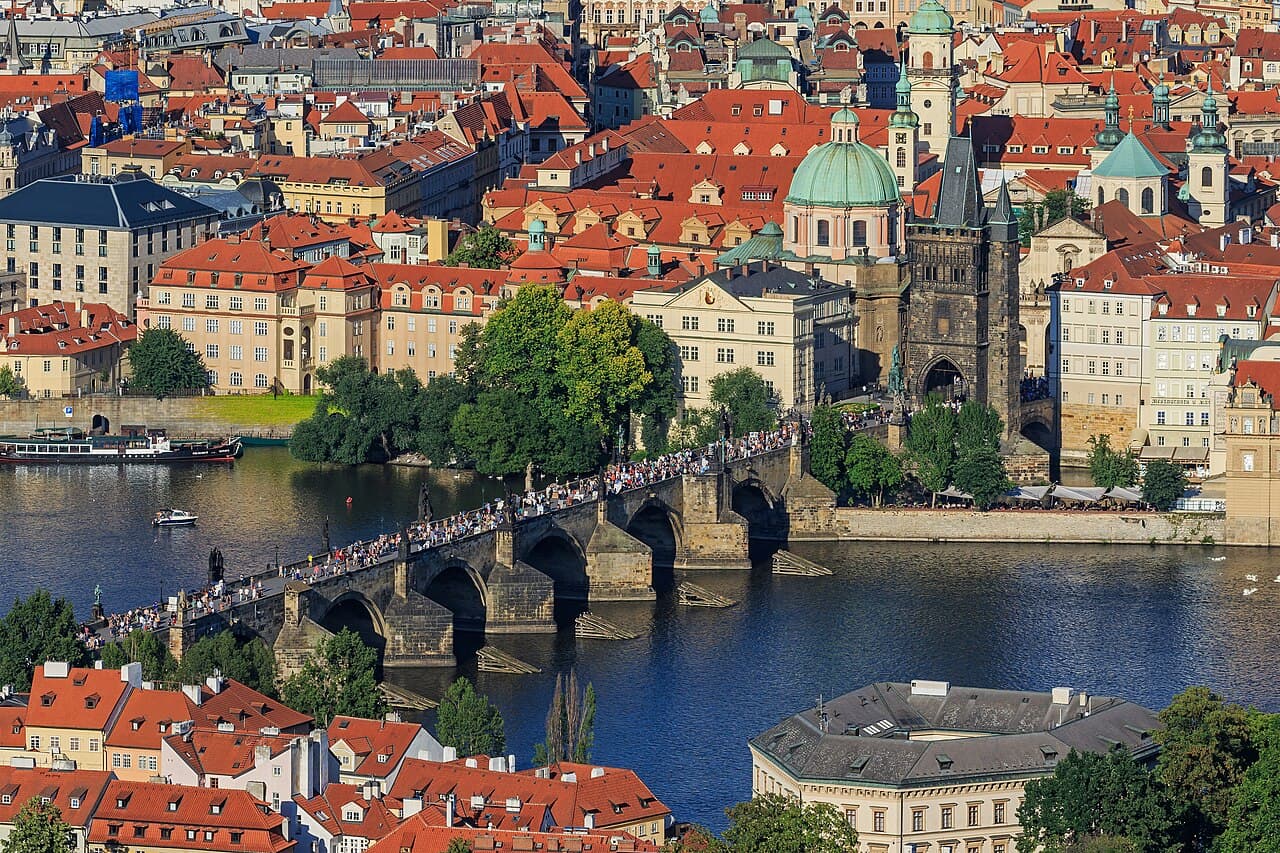 Prague — Bohemia — a hundred spires, a castle, and the best beer in Europe