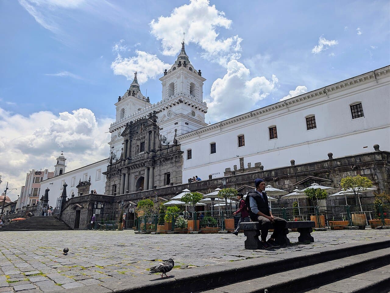 Plaza and Church of San Francisco, Quito