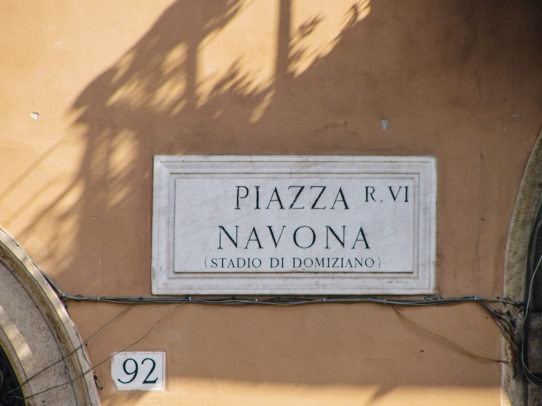 Bernini's Fountain of the Four Rivers in Piazza Navona