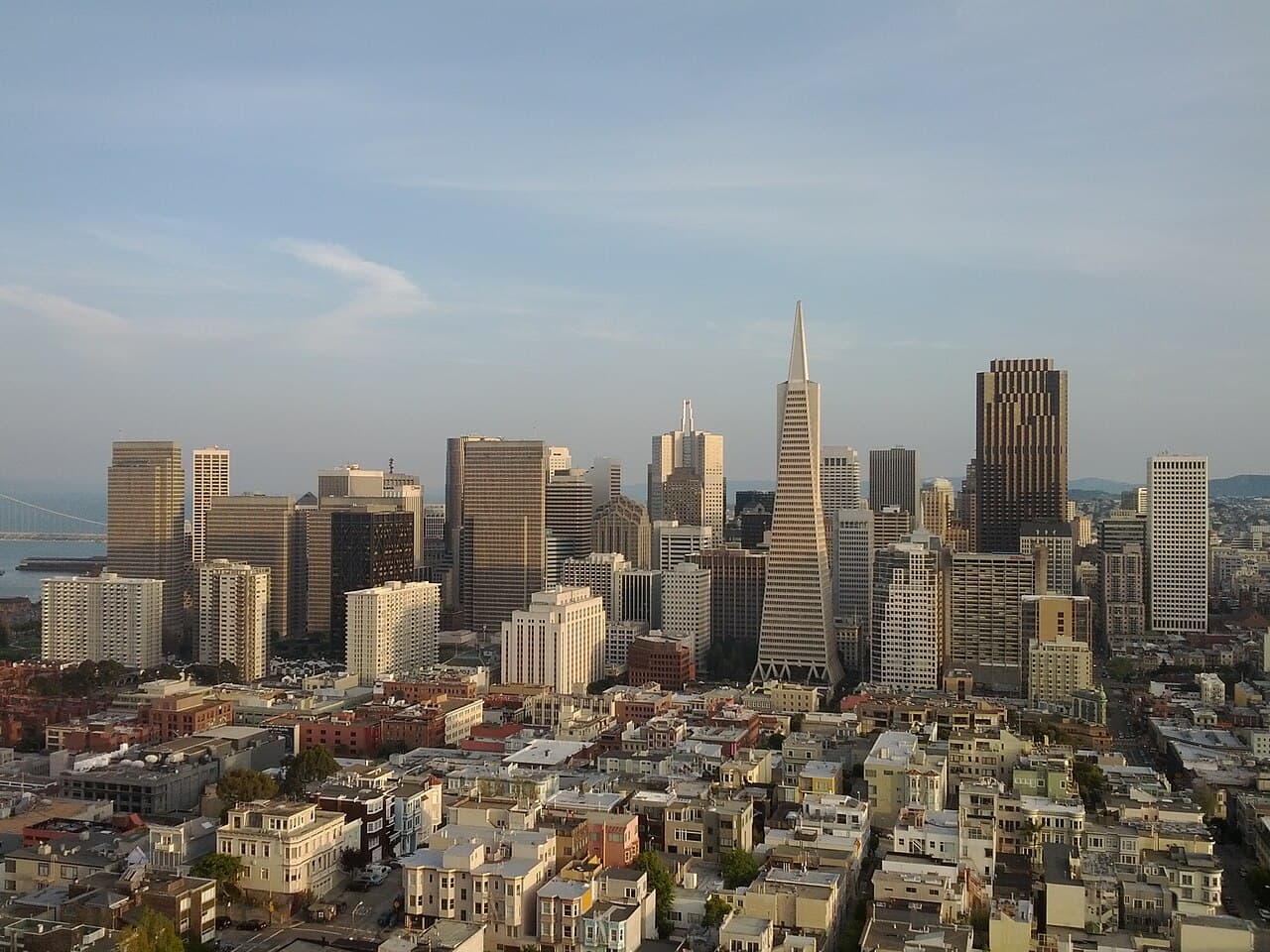 Coit Tower and North Beach, San Francisco