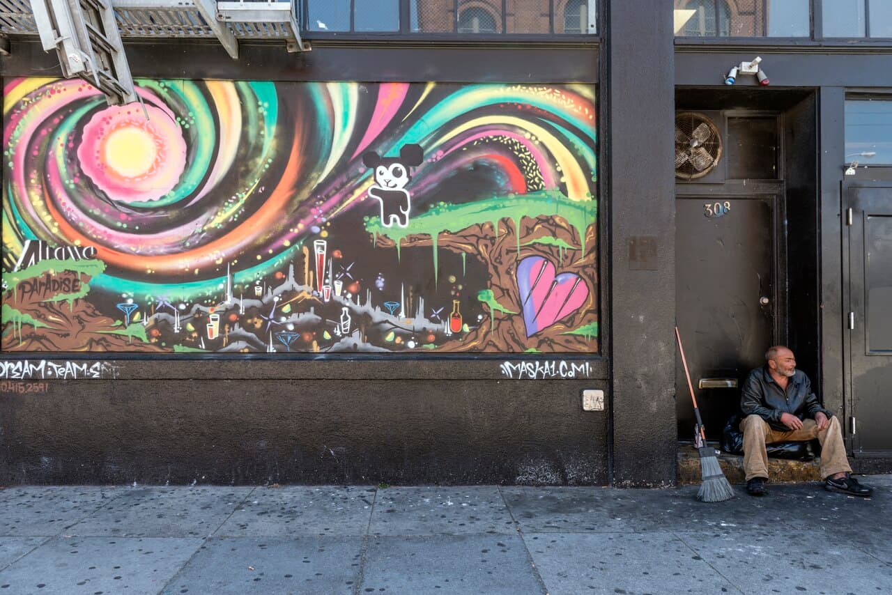 Murals in the Mission District, San Francisco
