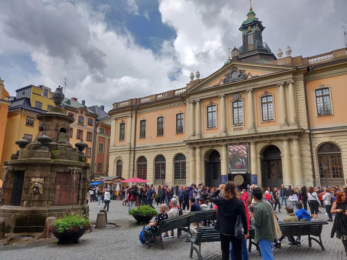 The Nobel Prize Museum on Stortorget, Stockholm