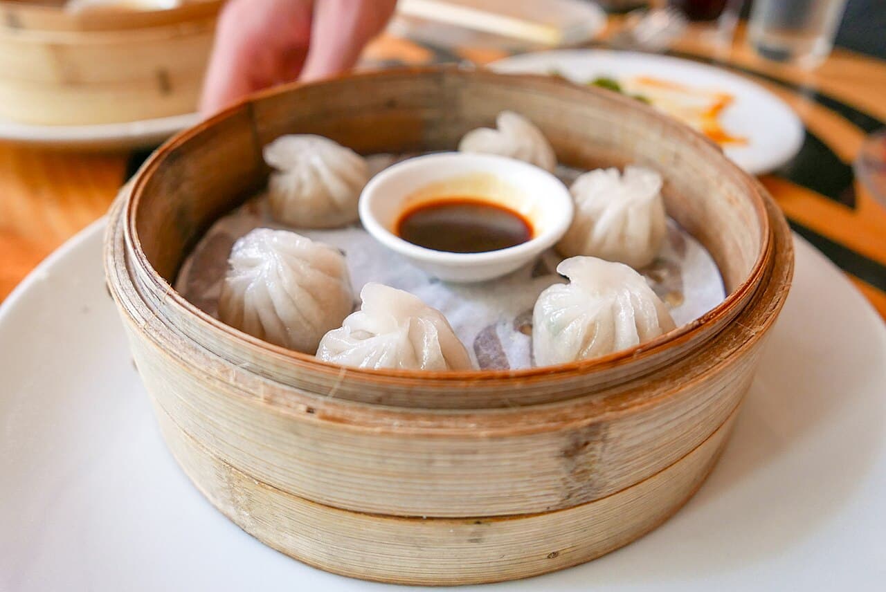 Xiao long bao soup dumplings, Taipei