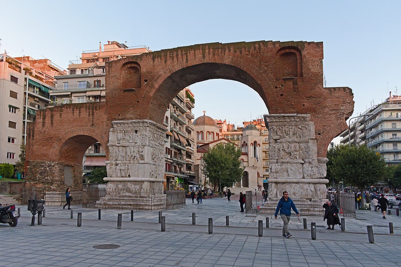 The Arch of Galerius in Thessaloniki