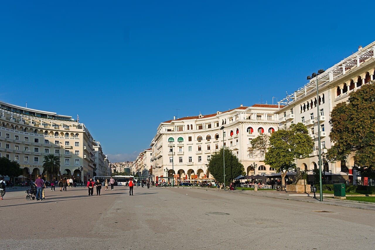 Aristotelous Square in Thessaloniki