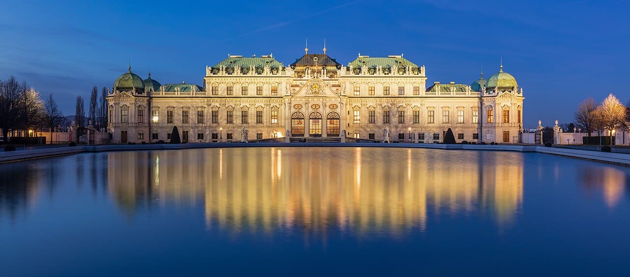 The Belvedere palace, Vienna