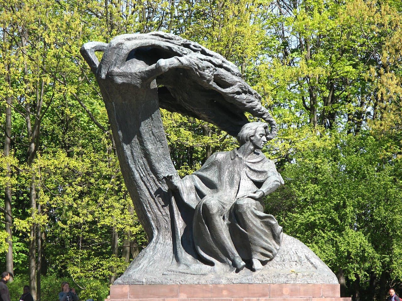 Chopin monument, Łazienki Park, Warsaw