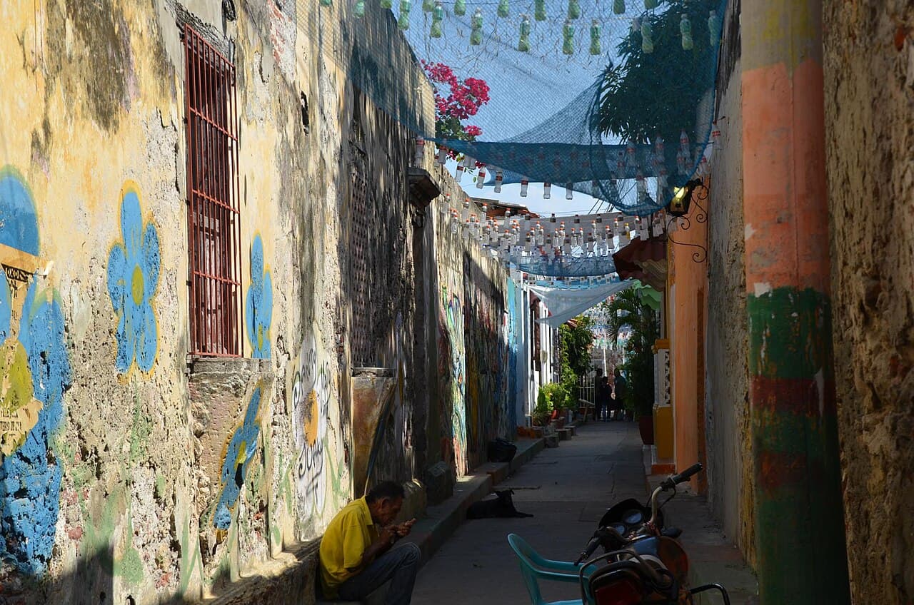 Streets of Getsemaní, Cartagena