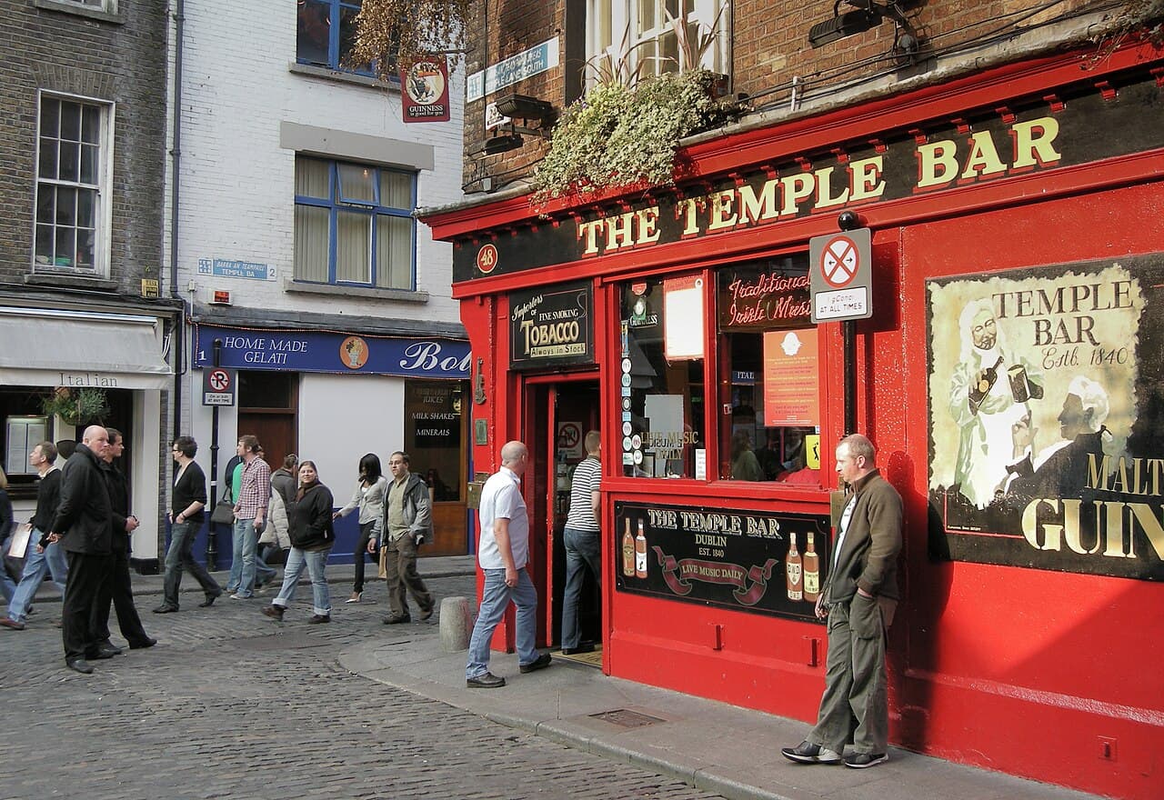 Streets of Temple Bar, Dublin