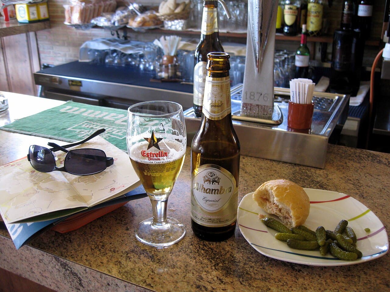 Free tapas in Granada