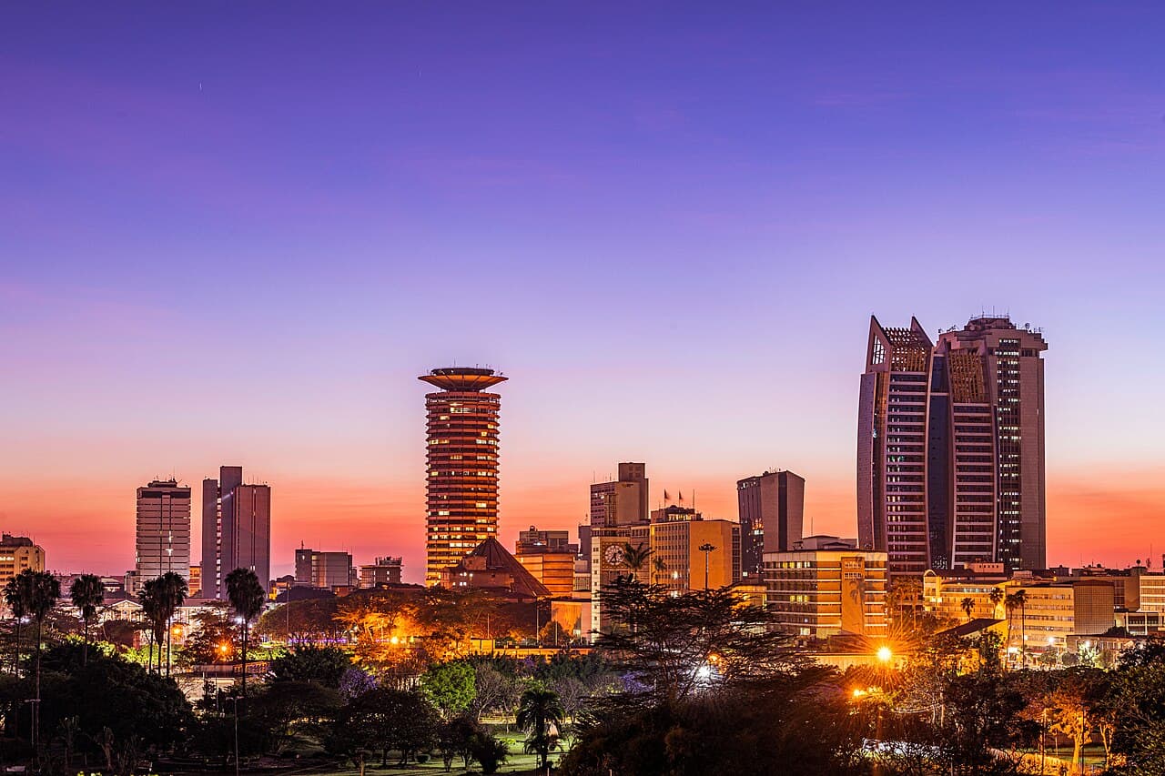 Streets of Nairobi National Park edge, Nairobi