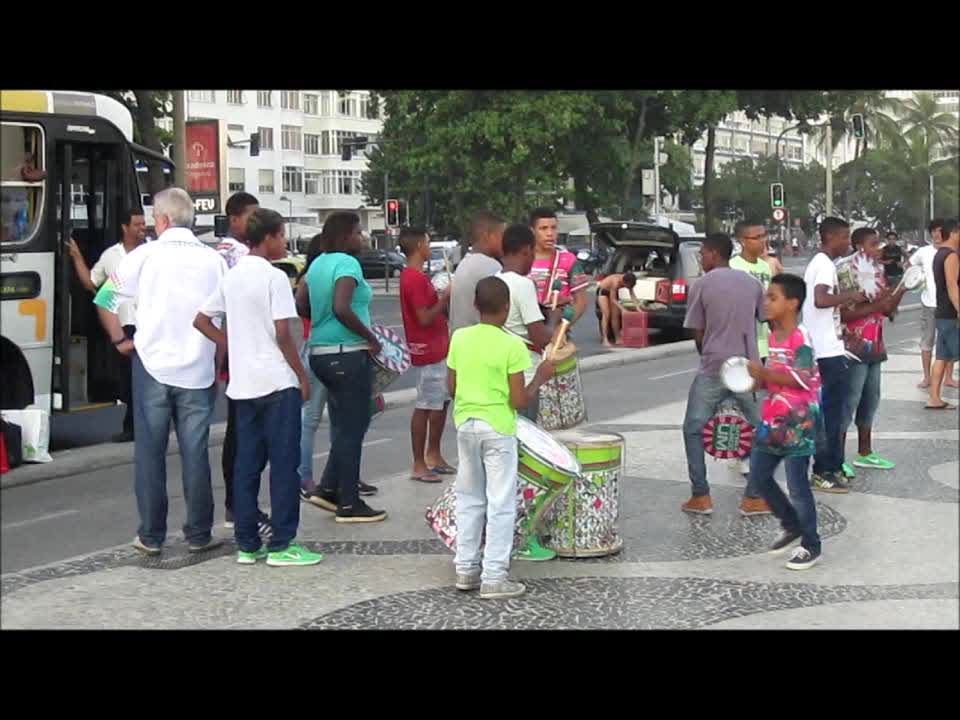 Streets of Copacabana, Rio de Janeiro