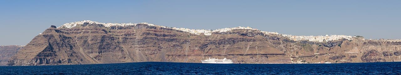 Streets of Fira, Santorini