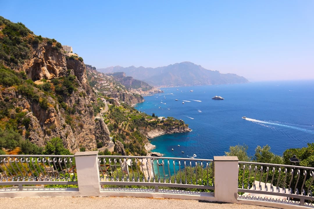 The Amalfi Coast corniche road
