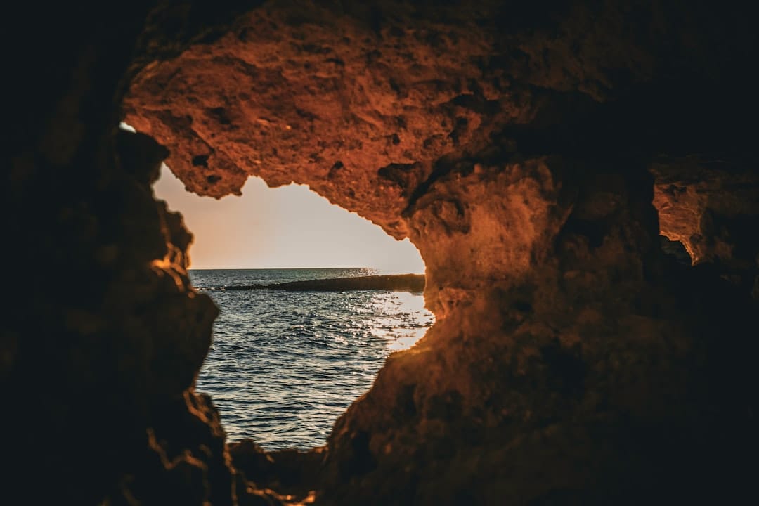 The Emerald Grotto sea cave, Amalfi Coast