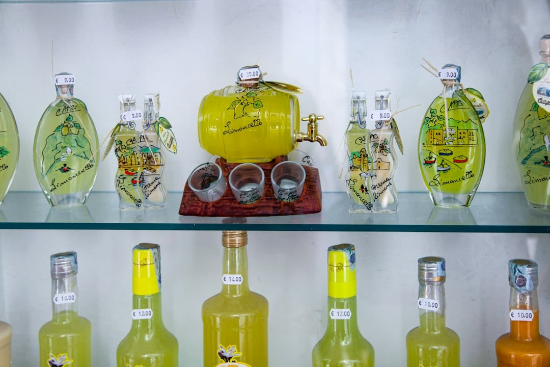 Amalfi Coast lemons and limoncello