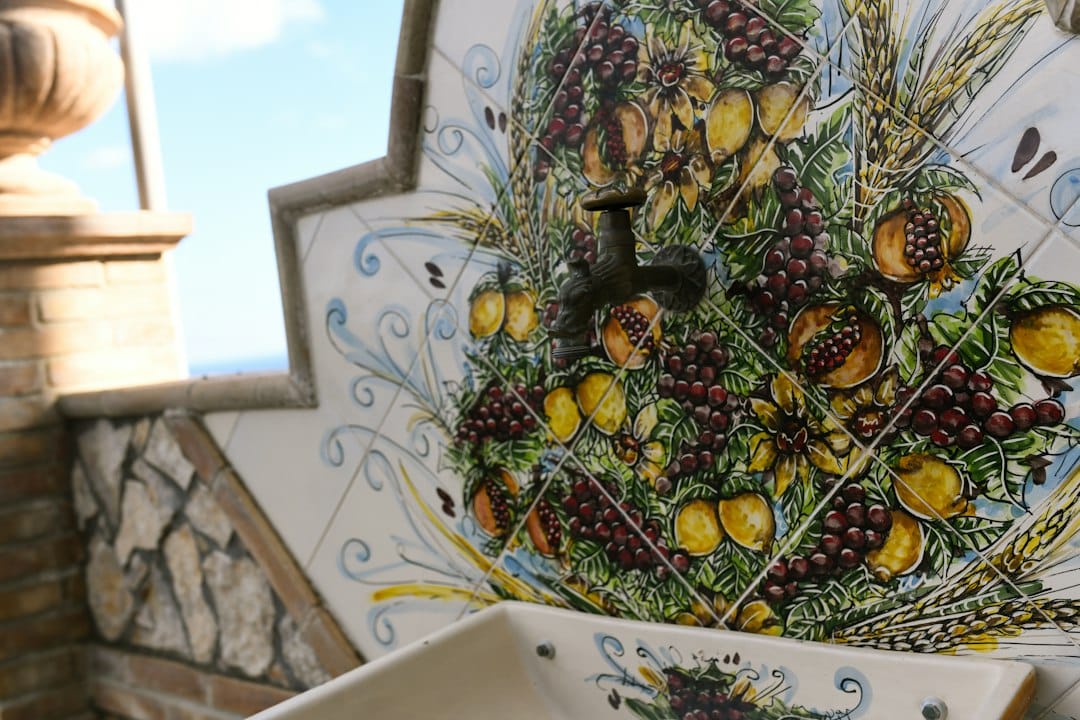 Hand-painted ceramics from Vietri sul Mare