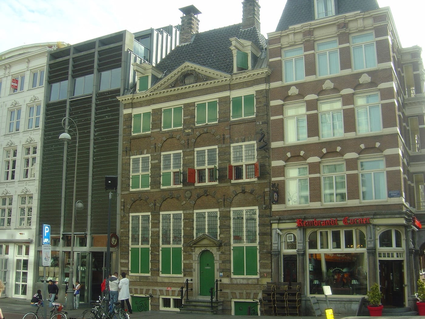 Canal houses in the centre of Amsterdam