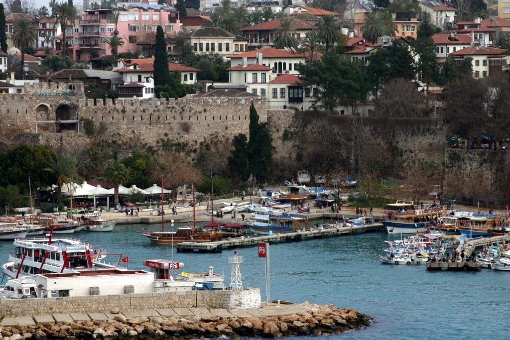 The old Roman harbour, Antalya