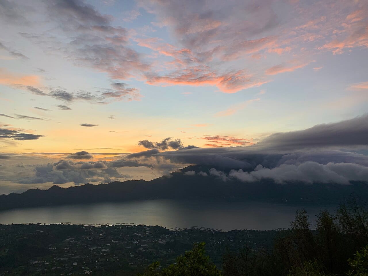 Sunrise from Mount Batur, Bali