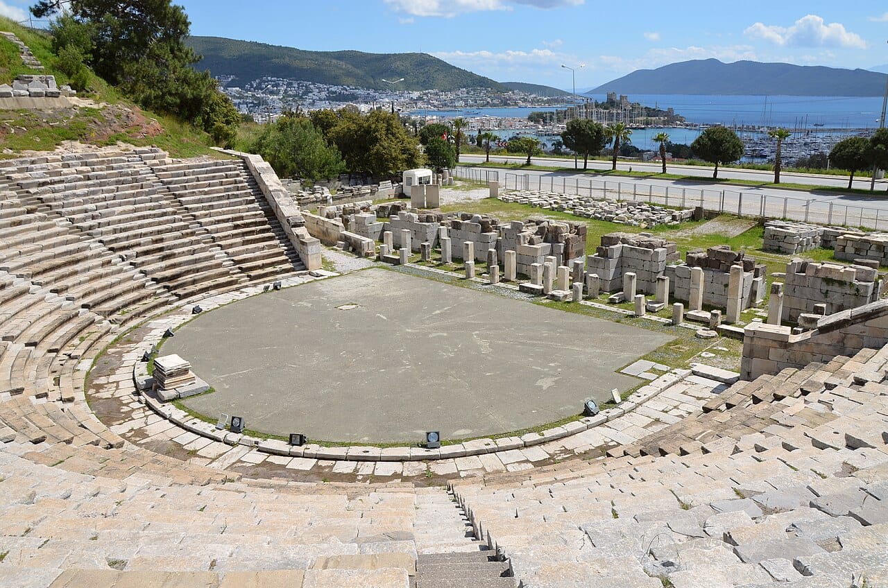 The Ancient Theatre above Bodrum