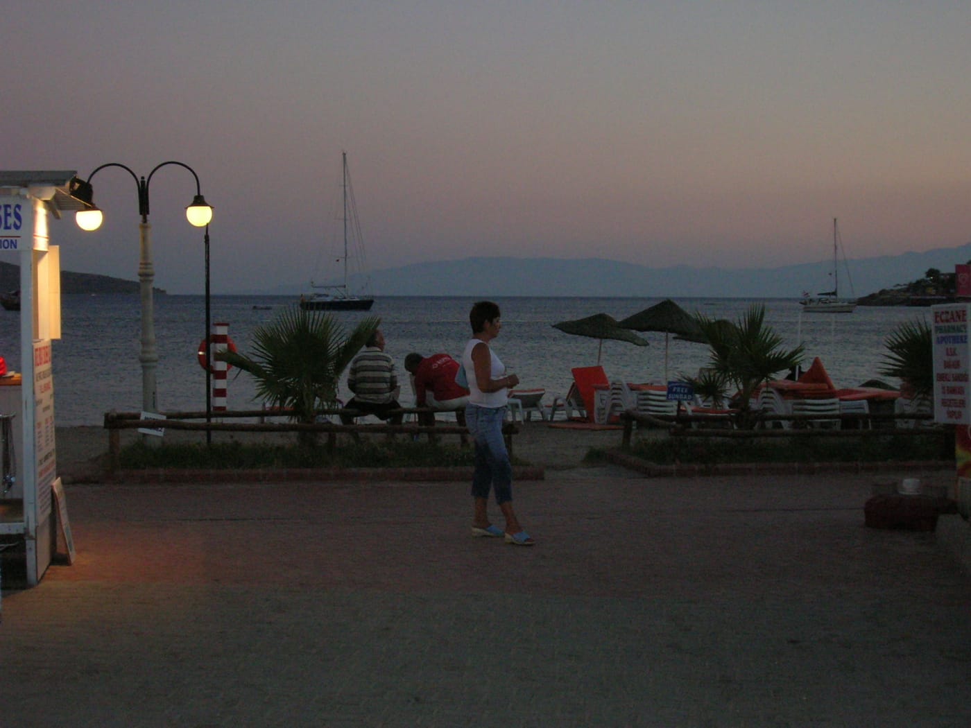 A beach on the Bodrum peninsula