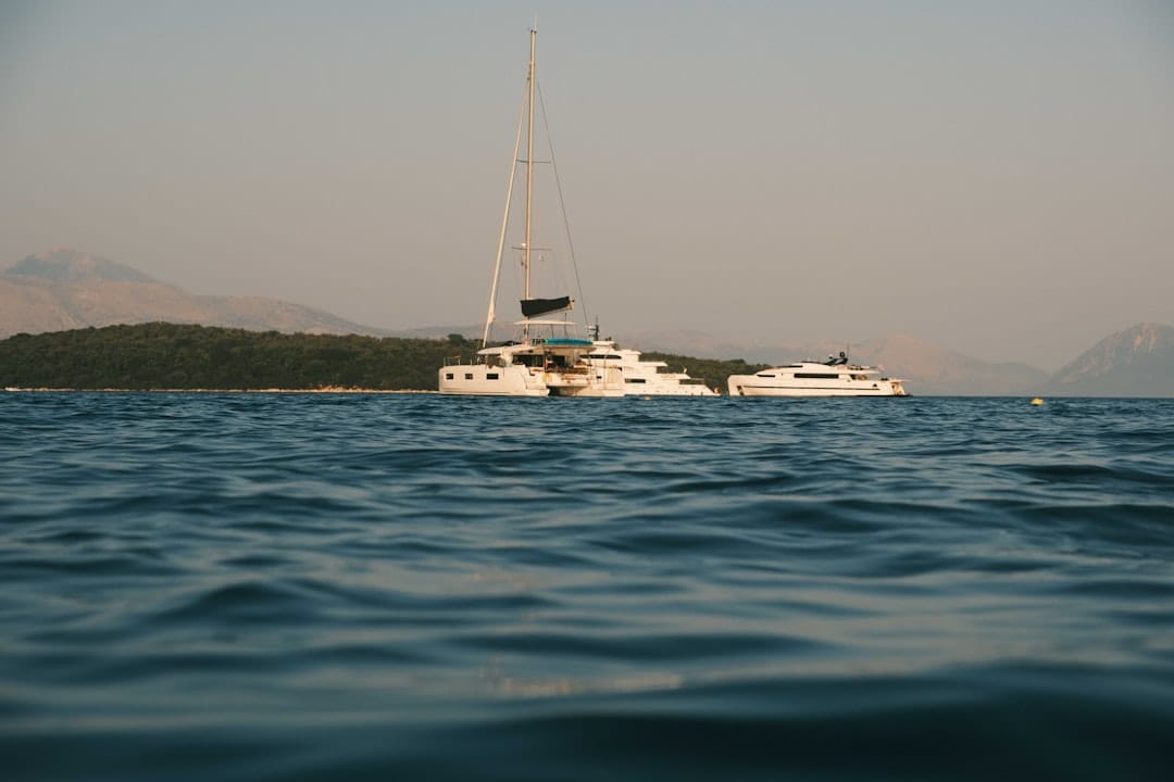 A gulet boat off the Bodrum coast