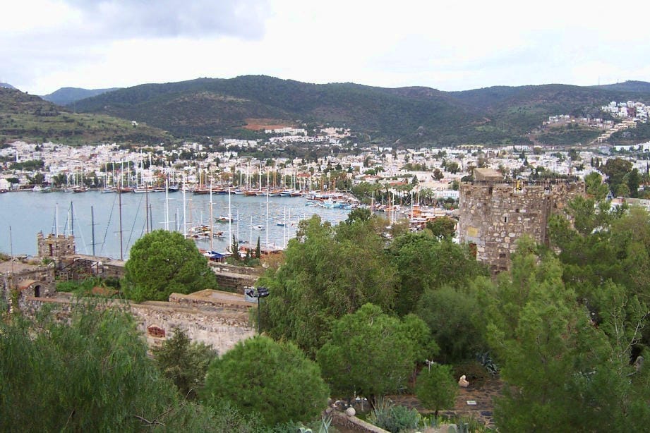 Bodrum marina and waterfront