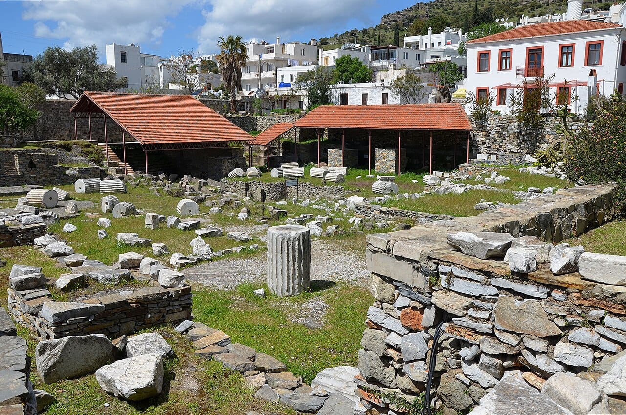 Ruins of the Mausoleum at Halicarnassus, Bodrum