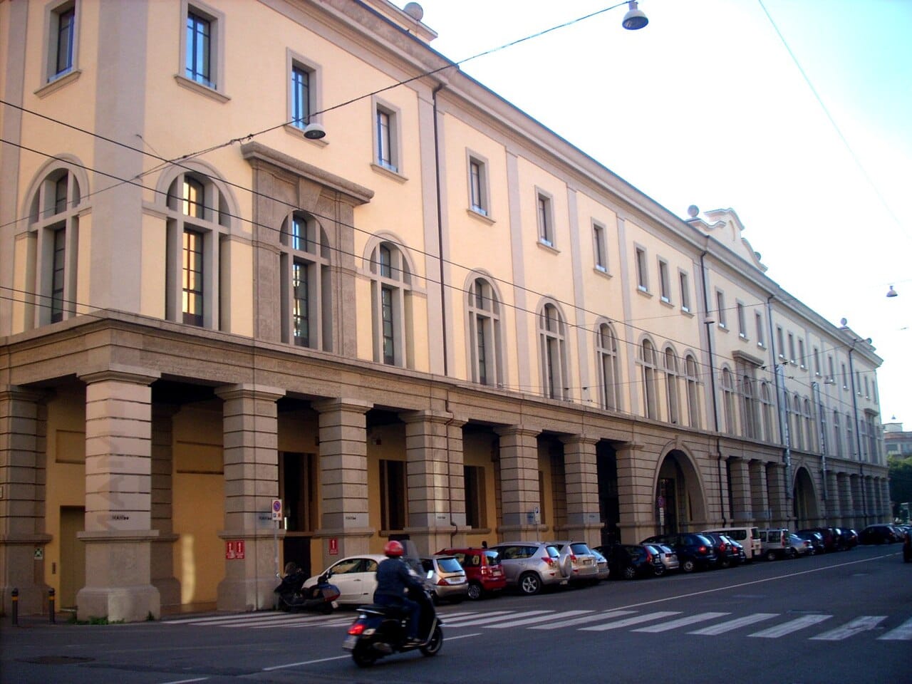 The MAMbo modern art museum in Bologna