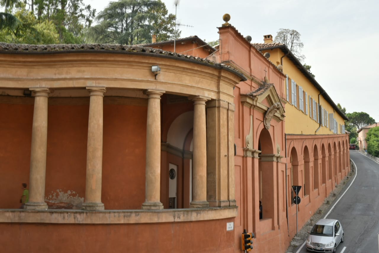 The long hillside Portico di San Luca in Bologna