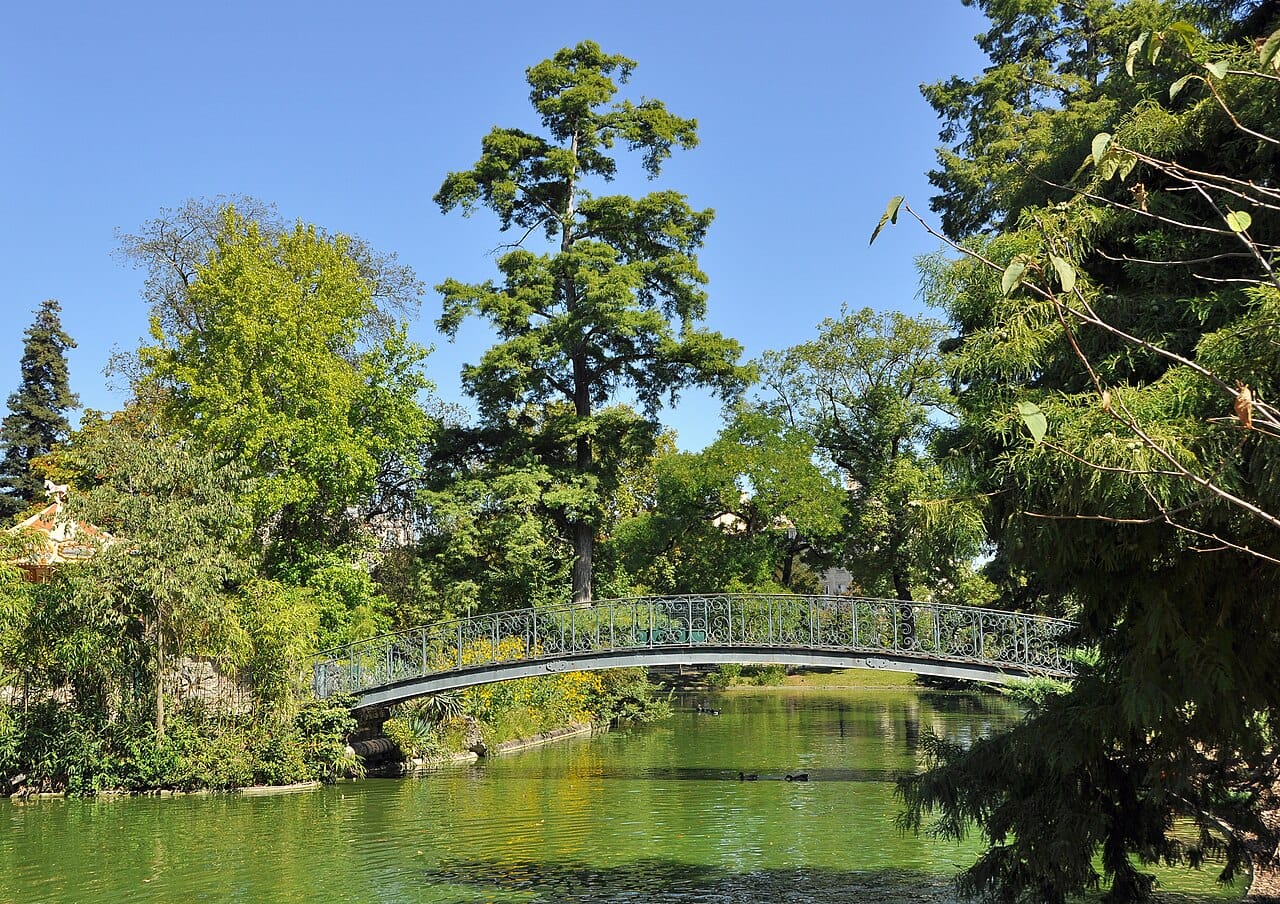 The Jardin Public park in Bordeaux